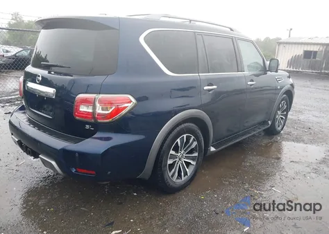 2020 Nissan Armada Sl 4Wd from USA, damaged, VIN JN8AY2NC9L9622337